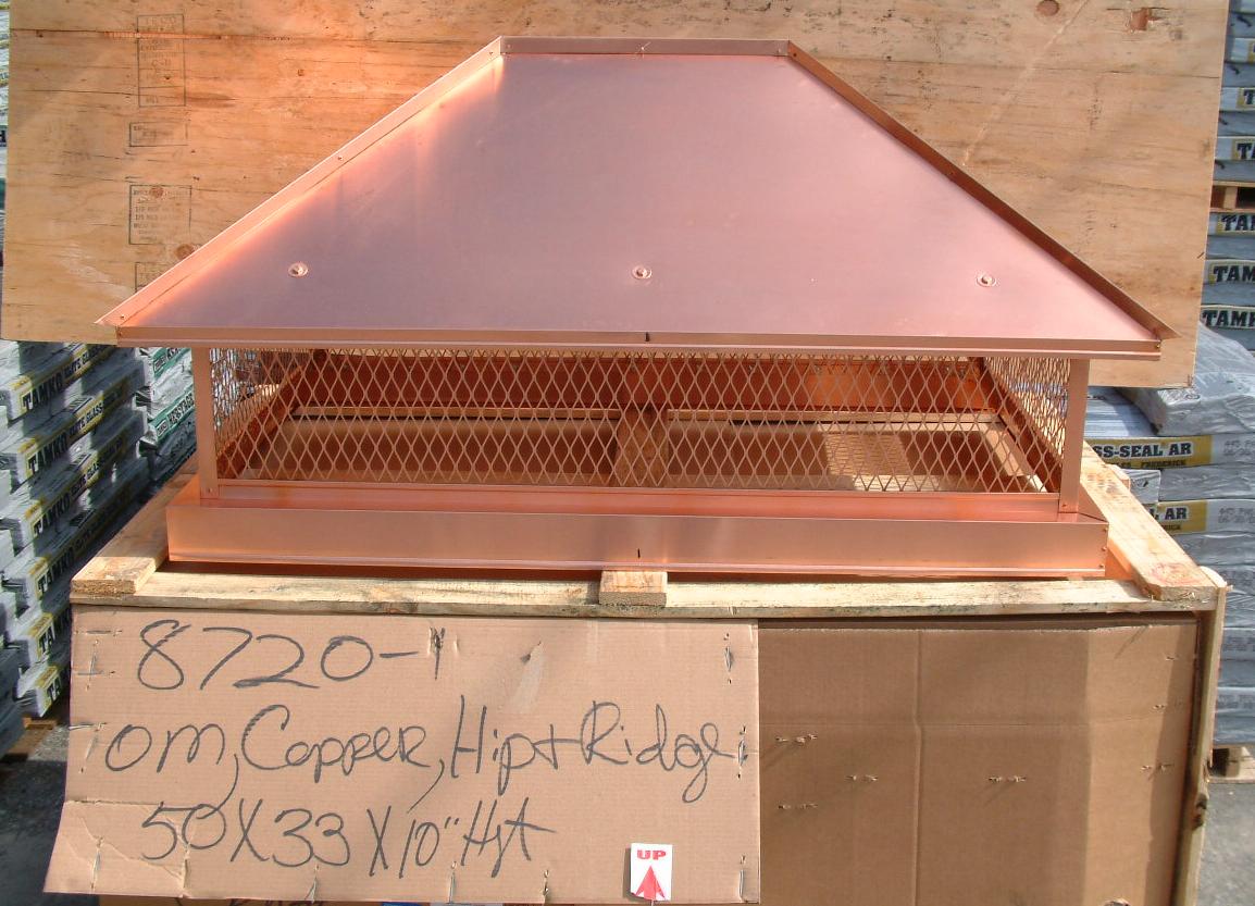 Custom Copper Chimney Caps Near Me at Robert Orellana blog