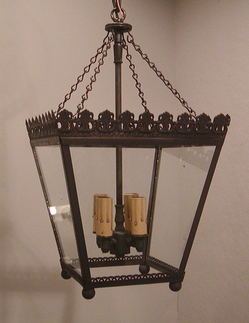 New Orleans Hanging Light Model No. H2405G Copper Lantern Lighting
