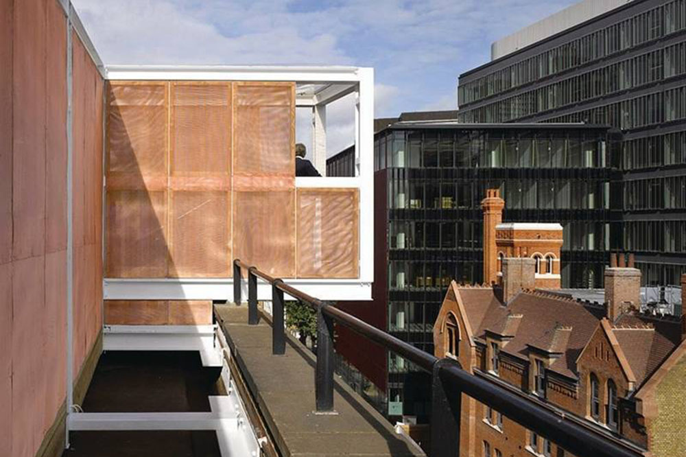 Fine Copper Mesh Fabric