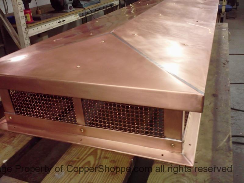 Copper Chimney Caps and Flue Caps The New