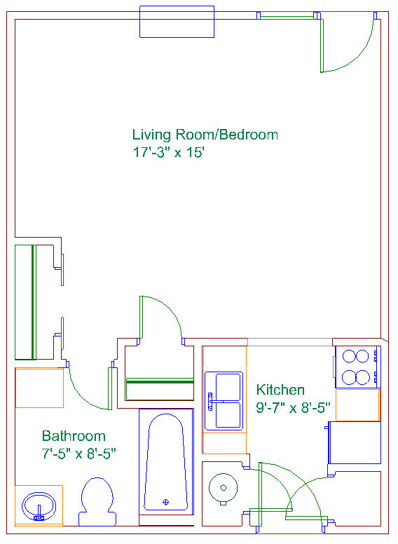 Apartment Homes available at Copperstone Retirement of Derby