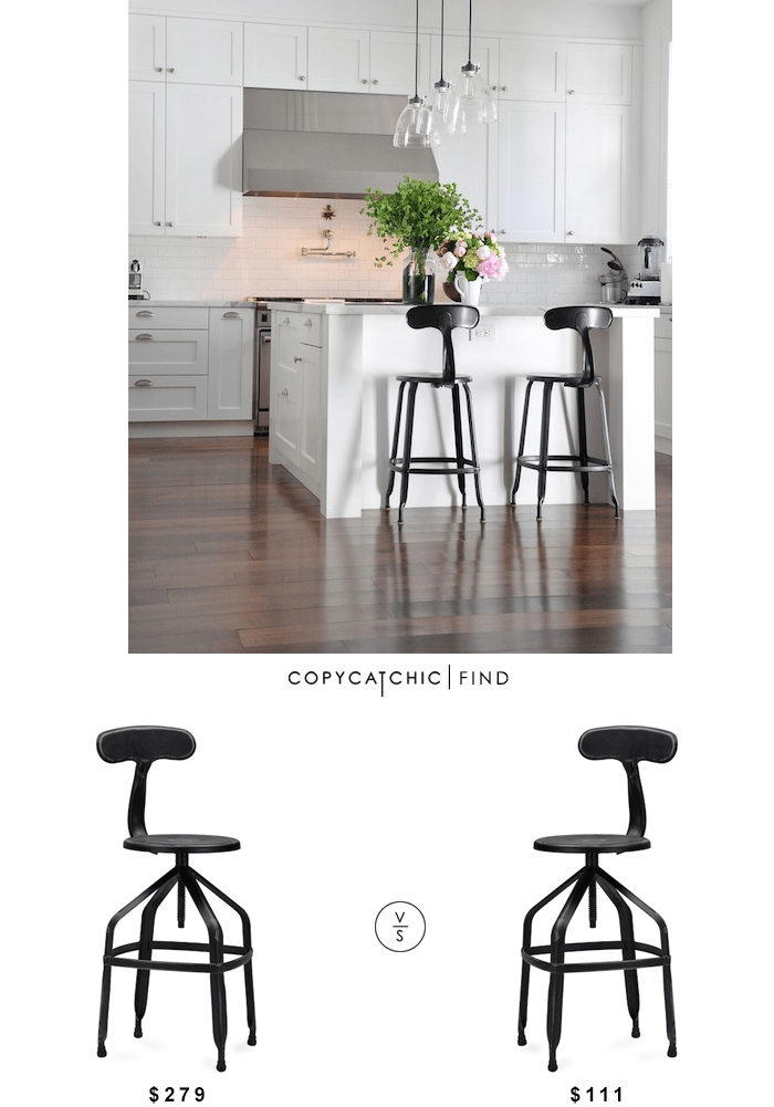 Restoration Hardware French TBack Stool Copy Cat Chic