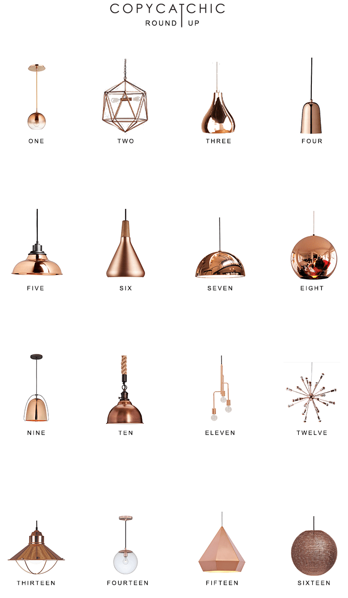 Copper Pendant Lighting Roundup Home Trends copycatchic