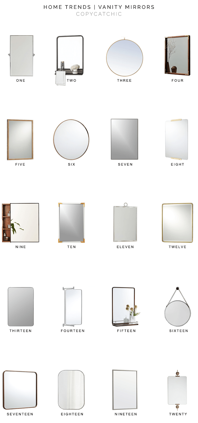 Home Trends Vanity Mirrors copycatchic