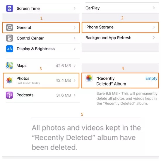 Collection 32+ Background Images iphone recently deleted photos won’t delete Updated