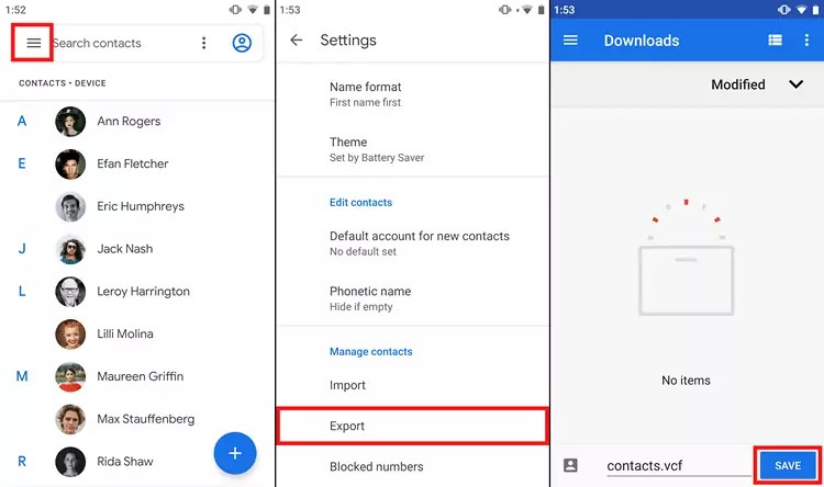 How to transfer contacts from Android to iPhone