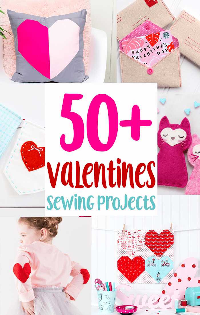 50+ Valentine's Day Sewing Projects to Make - Coral + Co.