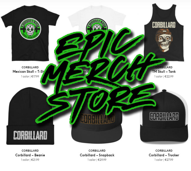 Epic Merch Store Corbillard