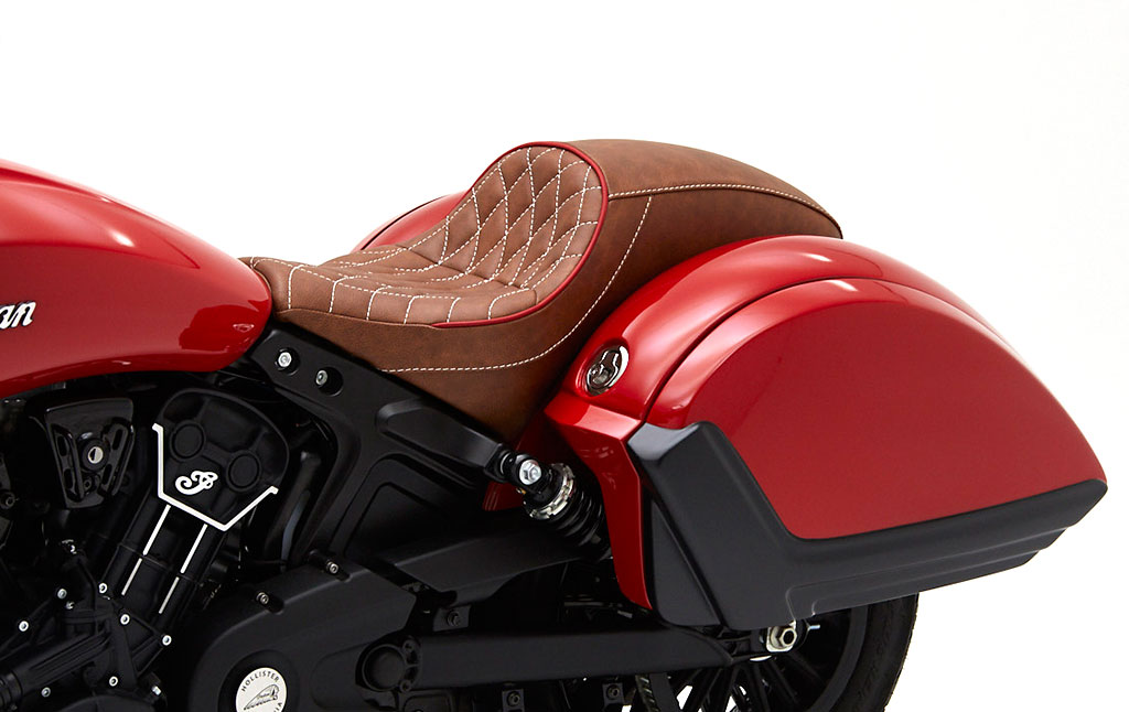 Corbin Motorcycle Seats & Accessories Indian Scout Saddlebags 800