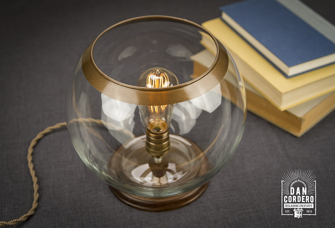 Glass Globe Lampshade Etsy