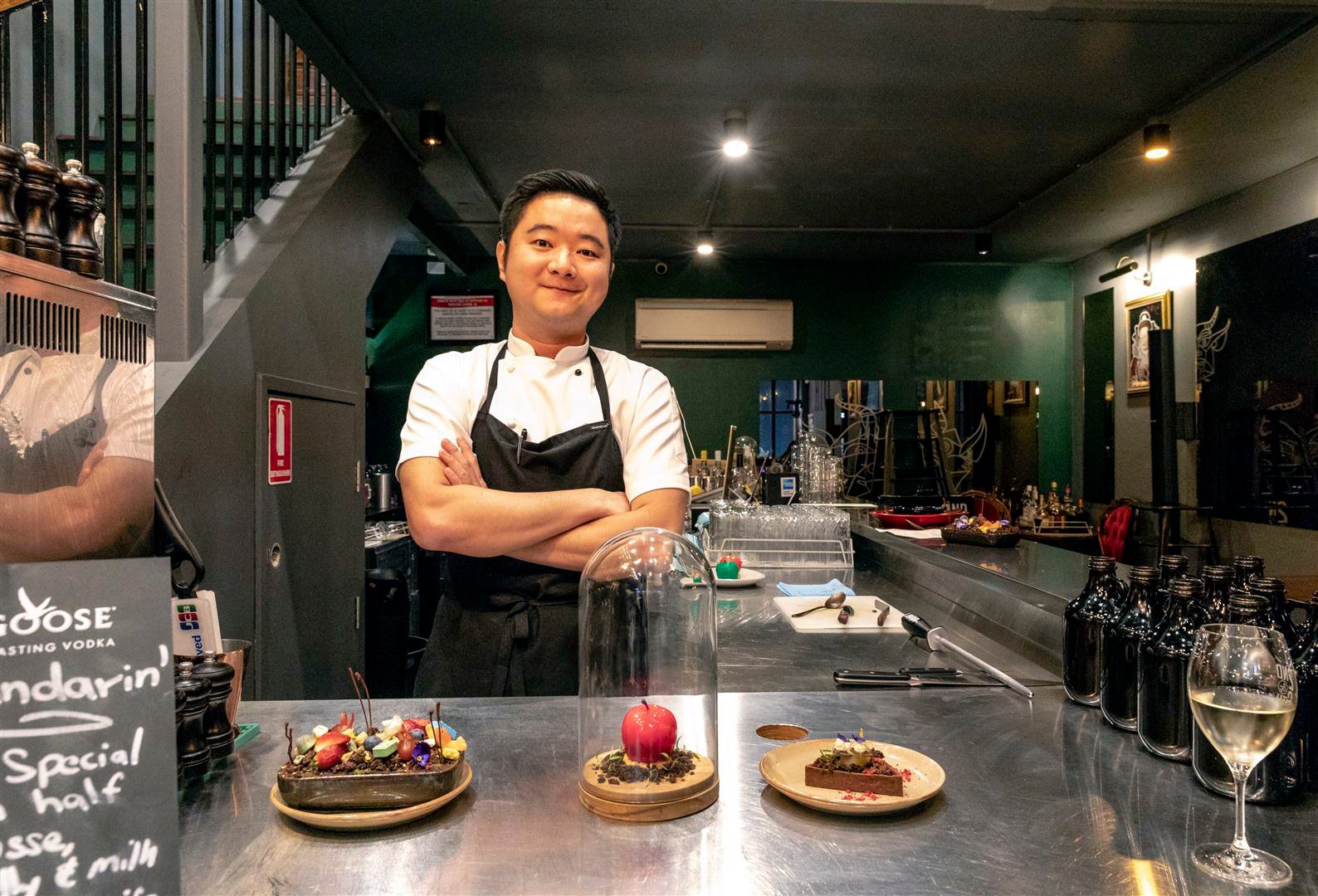 Awardwinning pastry chef breaking the rules