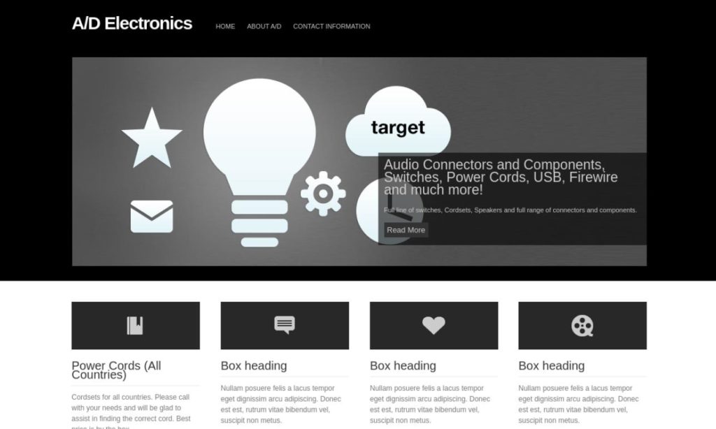 A/D Electronics, Inc. Cord Set Manufacturers