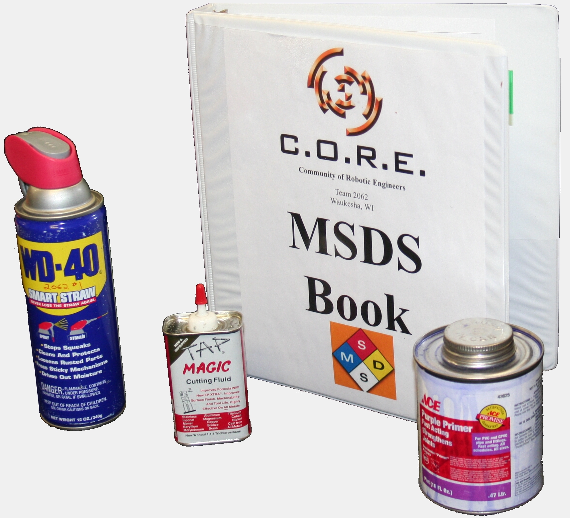 CORE 2062 » Material Safety Data Sheet