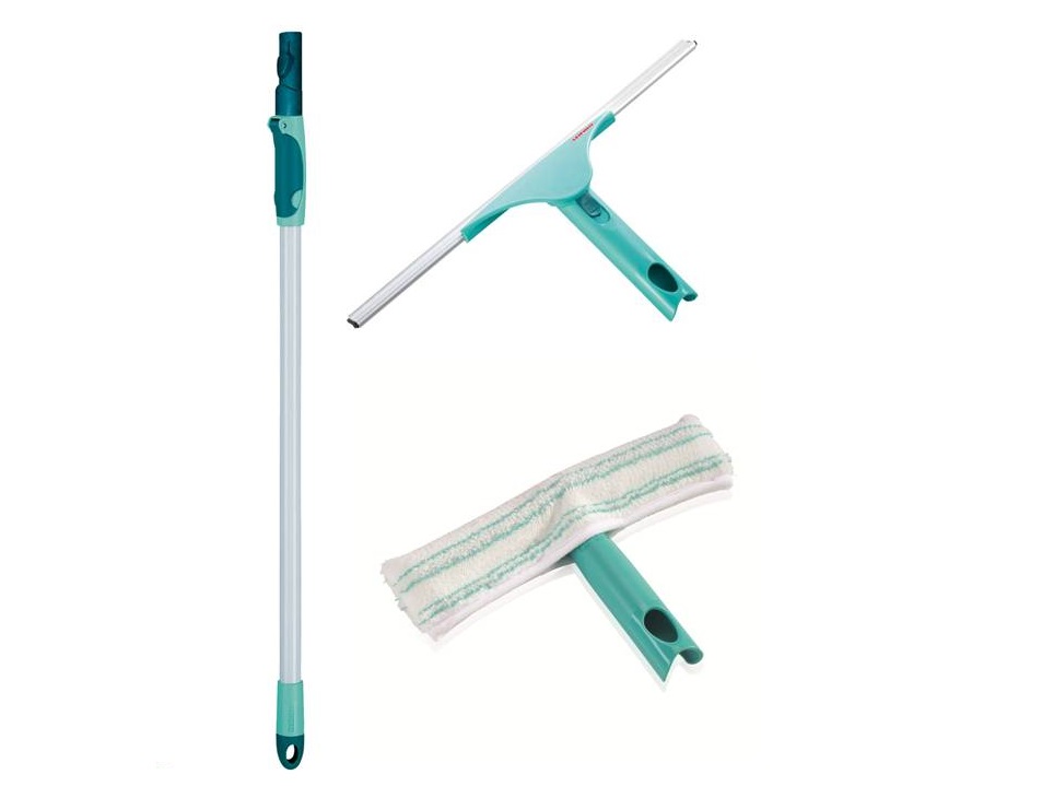 WINDOW WASHER AND SQUEEGEE SET 3 PIECE By Leifheit Core Catering