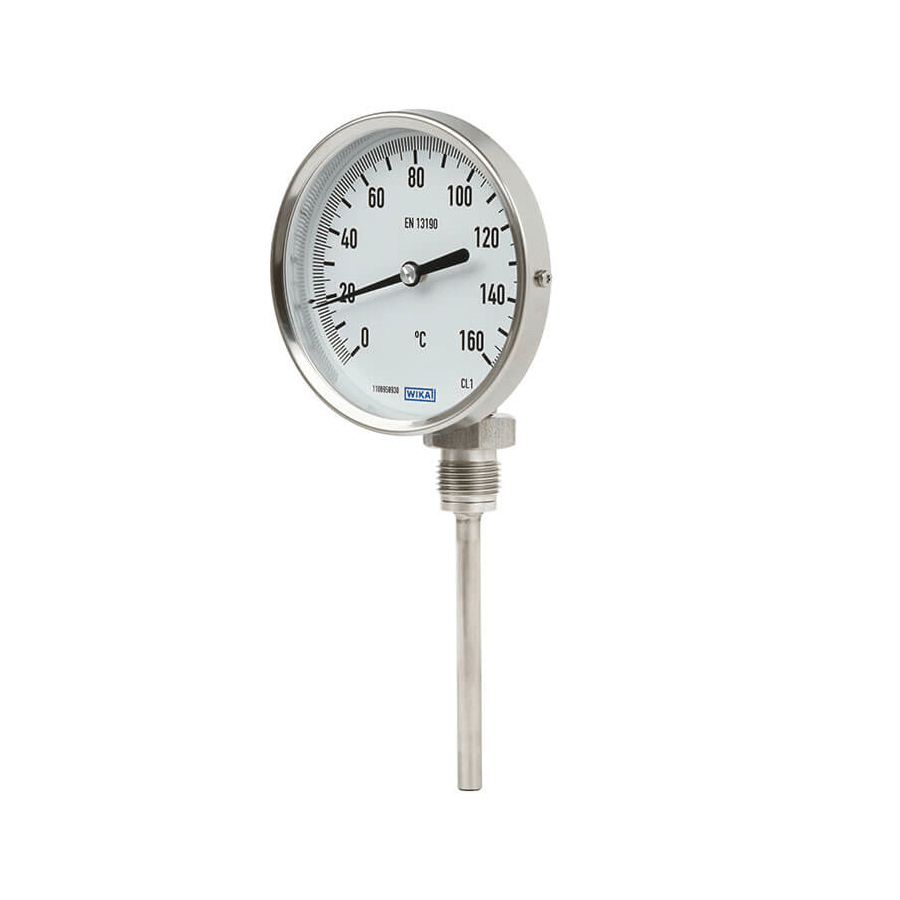 Termometro Wika R52.100 D-100 mm. 0...160ºC. G 1/2" B inferior D-6x100
