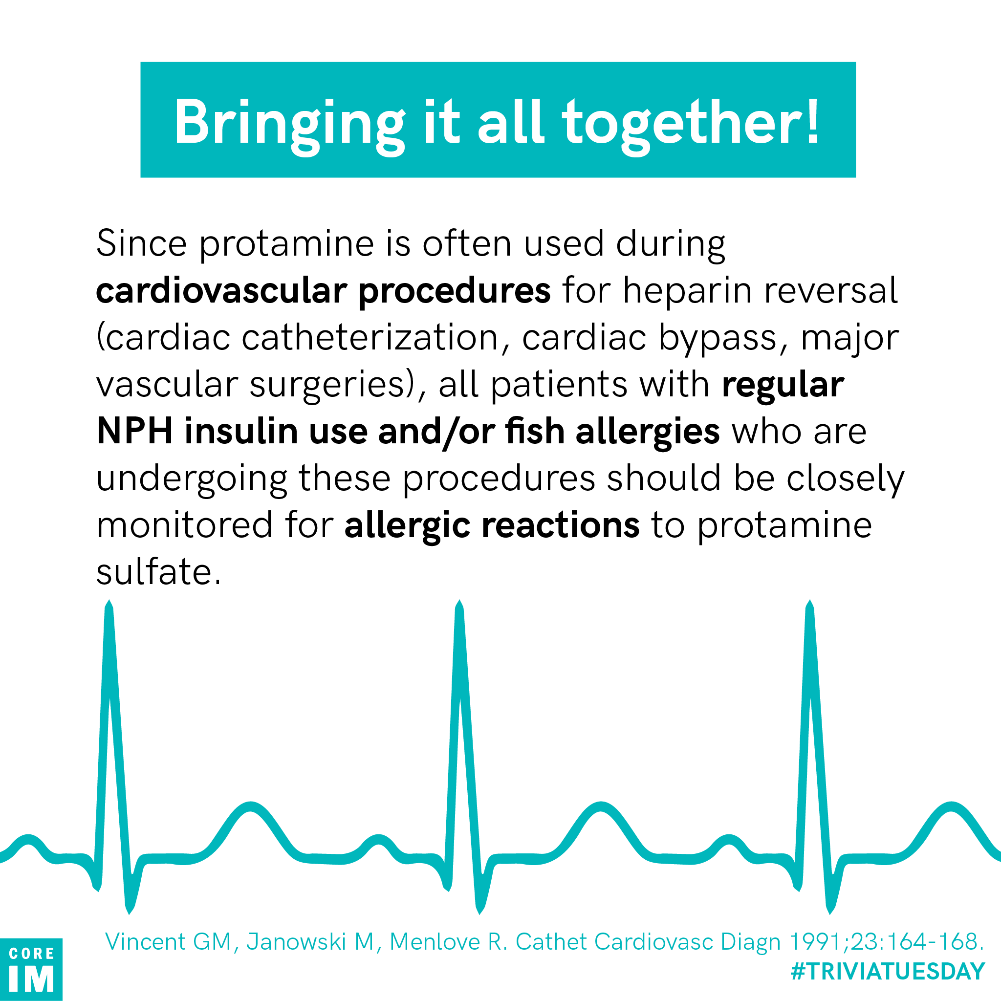 People with fish allergies are at risk for anaphylactic reaction to which medication? Core IM