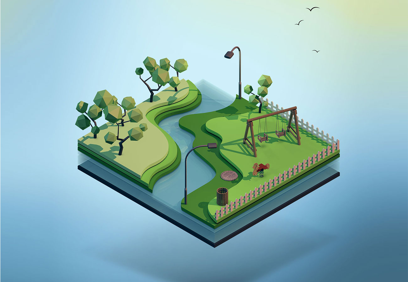 Isometric images 3D Modeling Graphic Design Corepolo