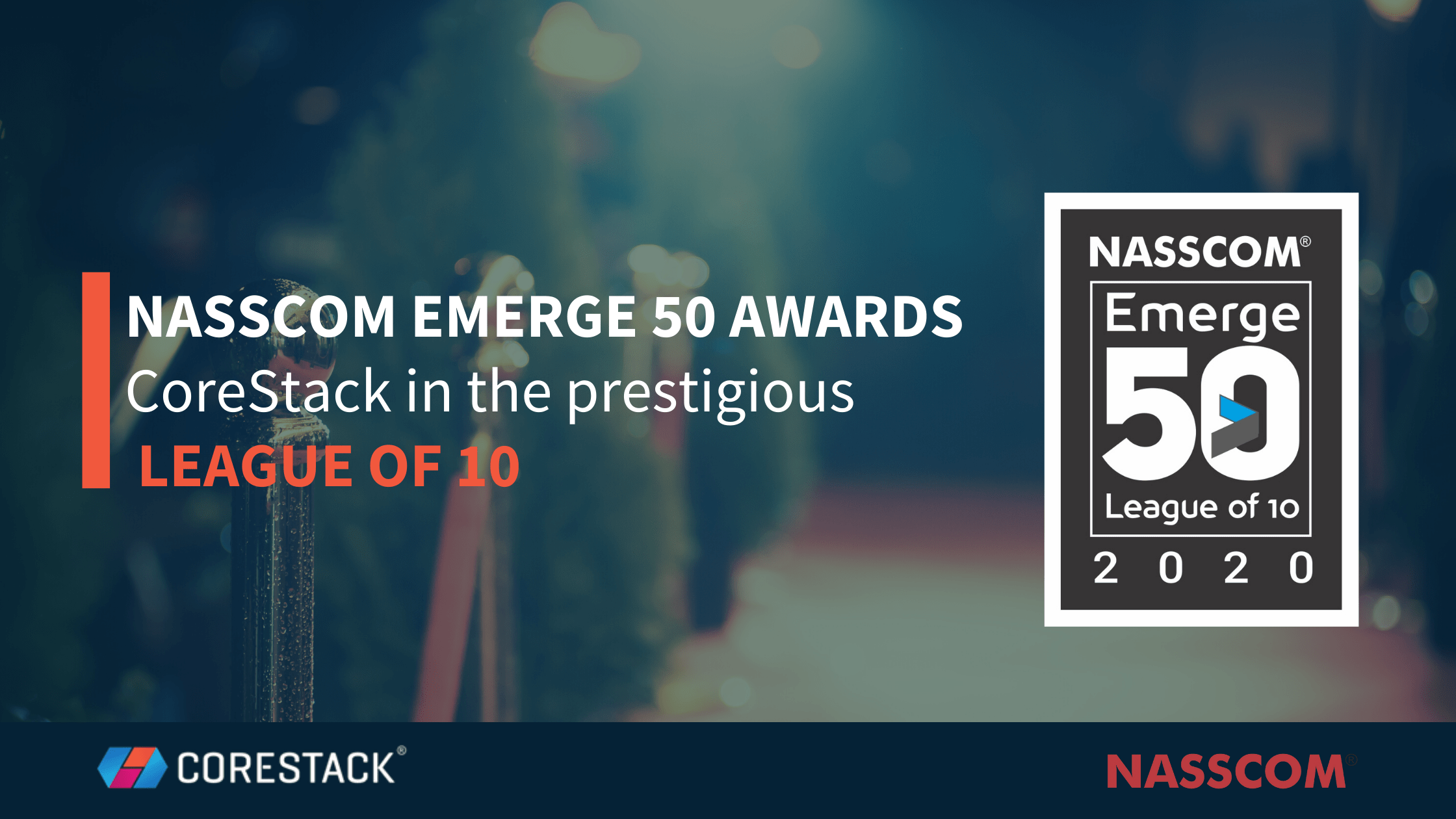Official Recognition Booklet Featuring CoreStack Emerge 50