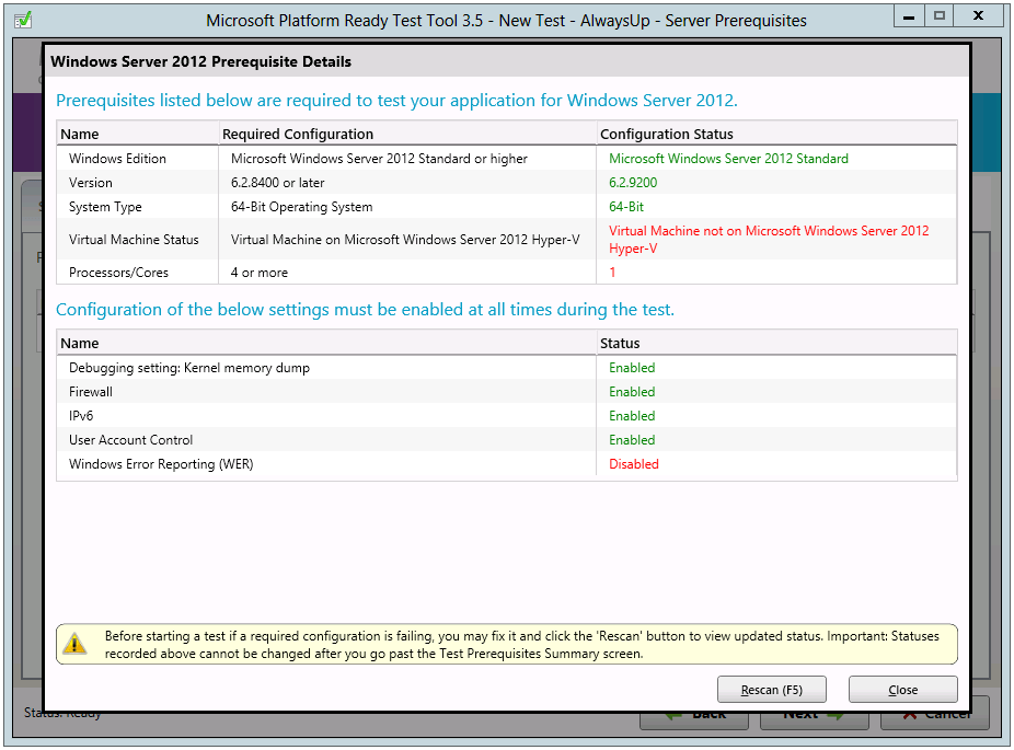 Windows Server 2012 Certification Thanks Microsoft! The Core