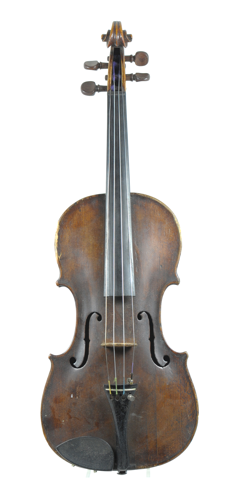 Very interesting French violin, approx. 1800 (old, antique)