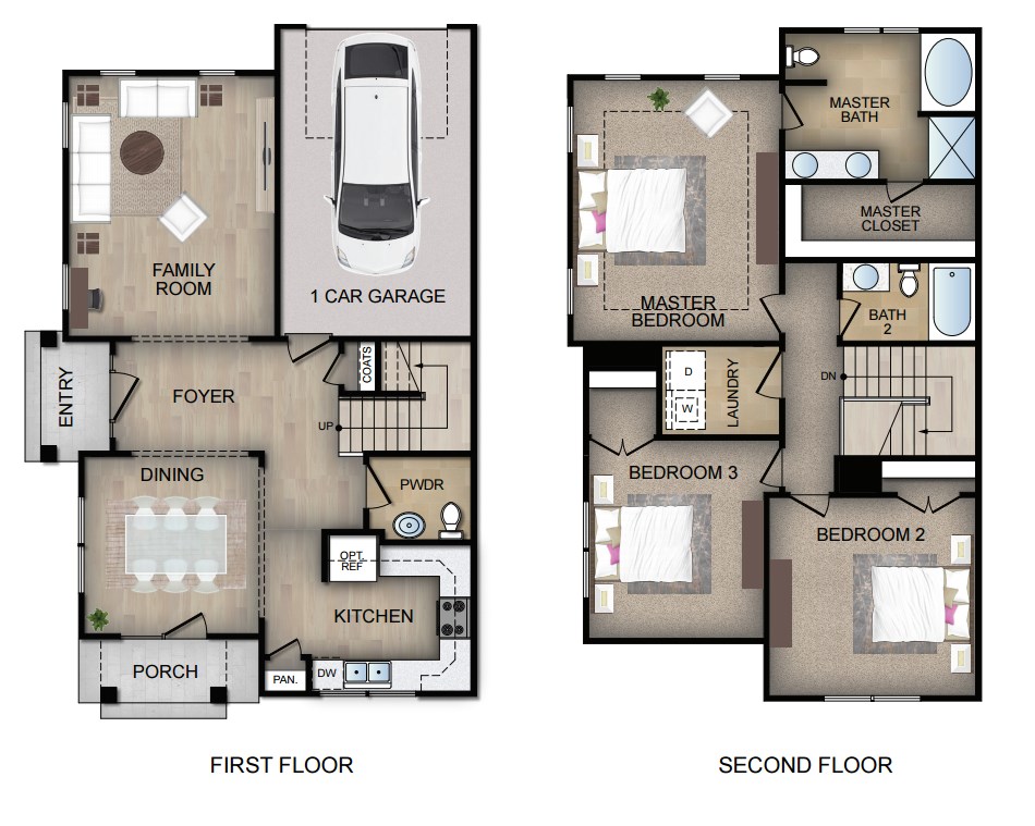 Townhomes at Warrington Hall Chesapeake, VA Corinth Residential and