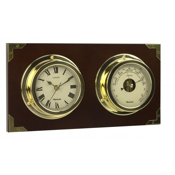 Cork Brass Nautical Clocks, Barometers, Bells, Lanterns.