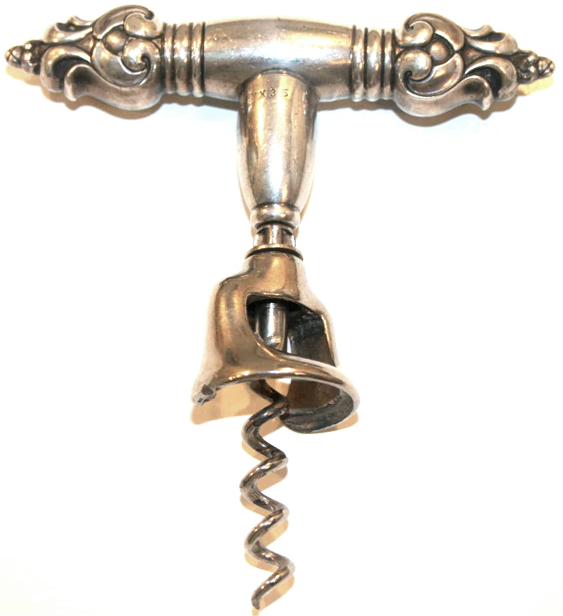 Item 21442 Sterling Silver Walker Bell Corkscrew A stunning sterling silver American Walker