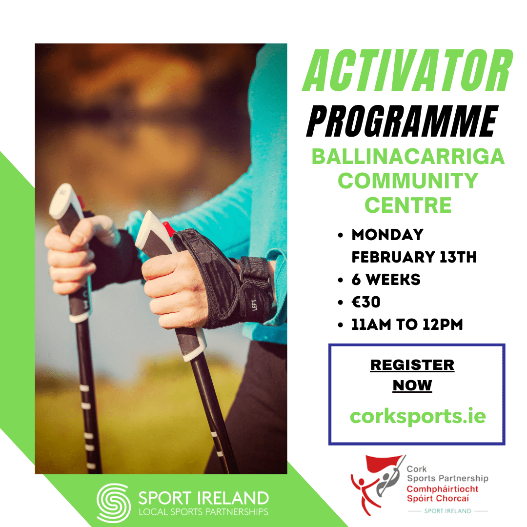 Activator Programme Spring 2023 Cork Sports Partnership
