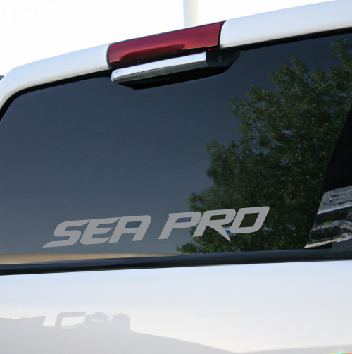 Sea Pro Boat Brand Vehicle Decals
