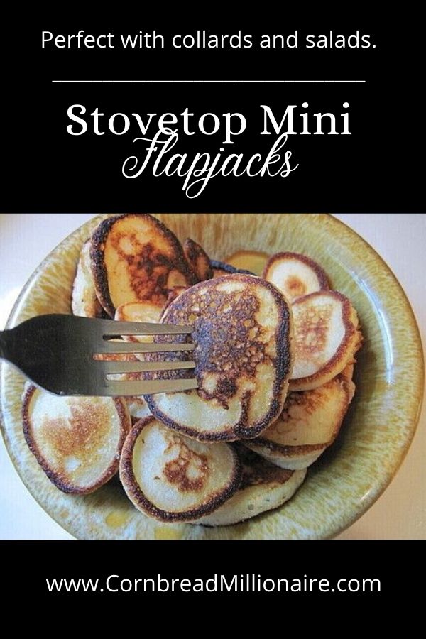 Stovetop Mini Flapjacks Cornbread Millionaire