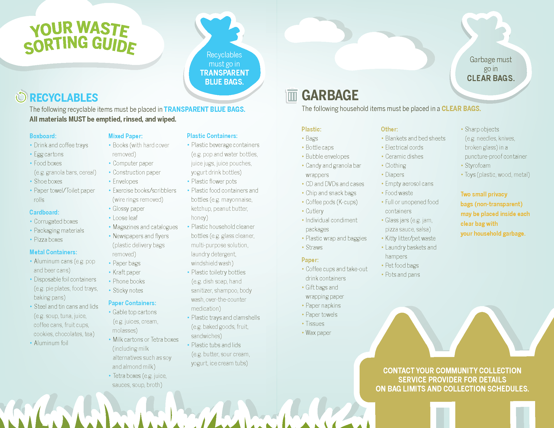 Garbage Schedule 2024 Corner Brook Garbage and Recycling City of Corner Brook