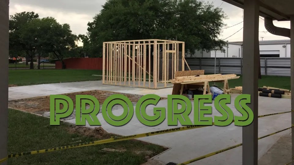 Patio Progress Cornerstone Presbyterian Church, Katy, TX