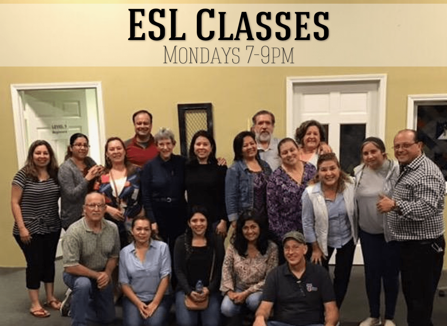 ESL Classes Available Cornerstone Presbyterian Church, Katy, TX