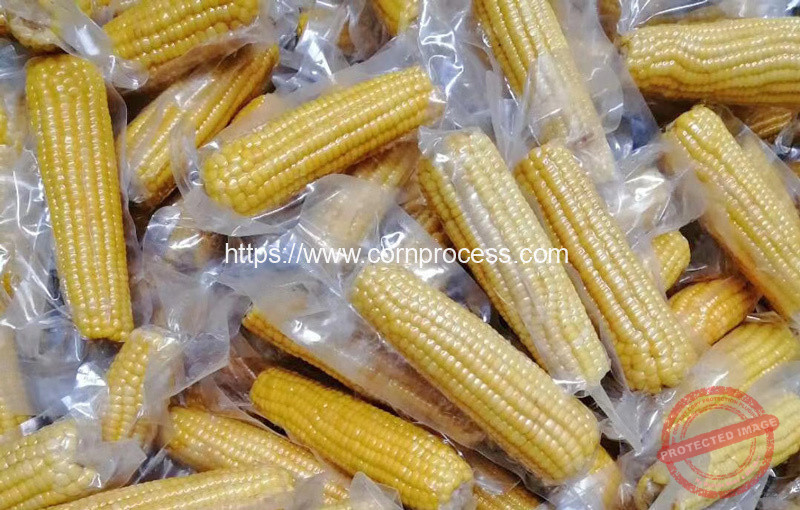 SemiAutomatic Corn Vacuum Packing Machine Corn Flake Machine, Puffed