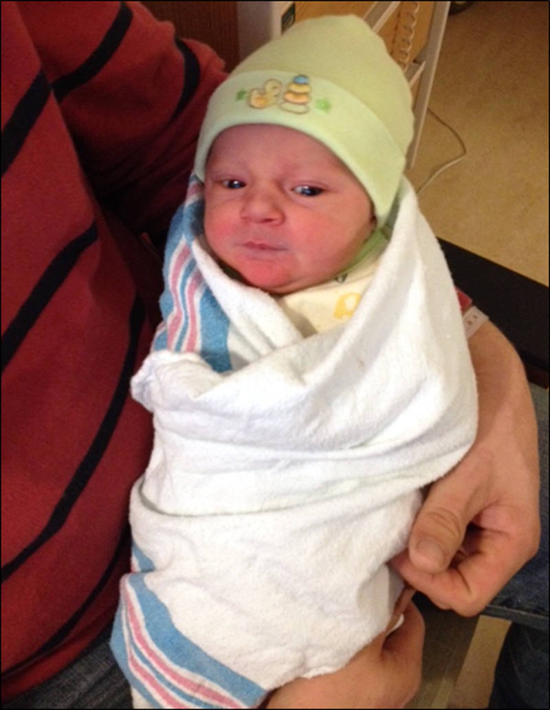 First baby of 2015 at Winchester hospital Cornwall Newswatch