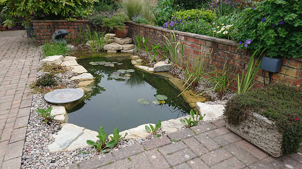 Garden Ponds Cornwall, Pond Landscaping Cornwall, Pond Building