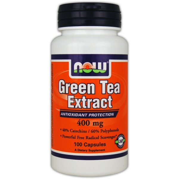 NOW Green Tea Extract 100caps Cha Verde CorposFlex
