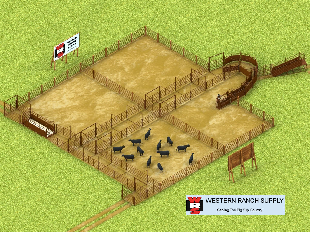 Deer farm, Cattle ranching, Cattle corrals