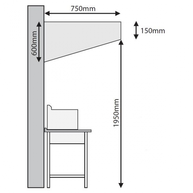 Commercial Exhaust Canopy & Canopy Lights