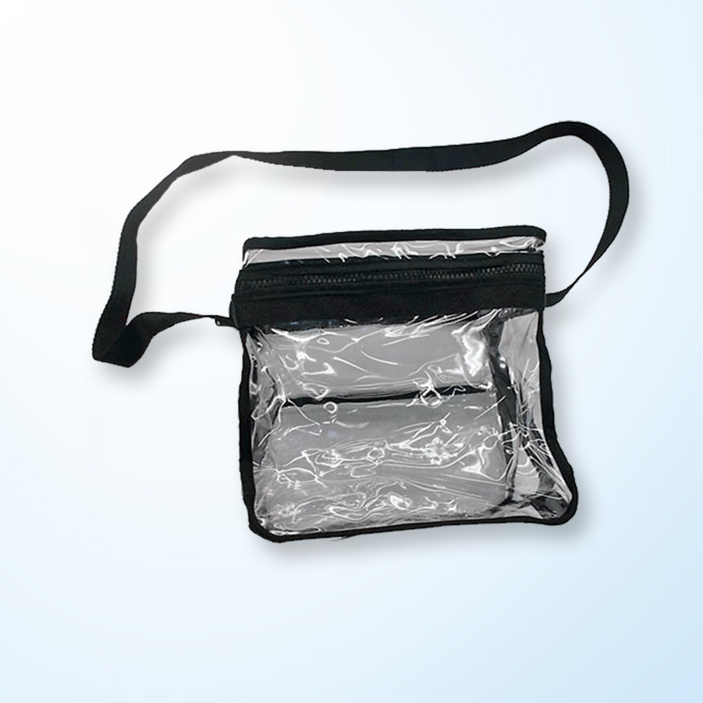 SECURITY LUNCH BAG, CLEAR PLASTIC, 9″ X 9″ X 6″ Correction Enterprises