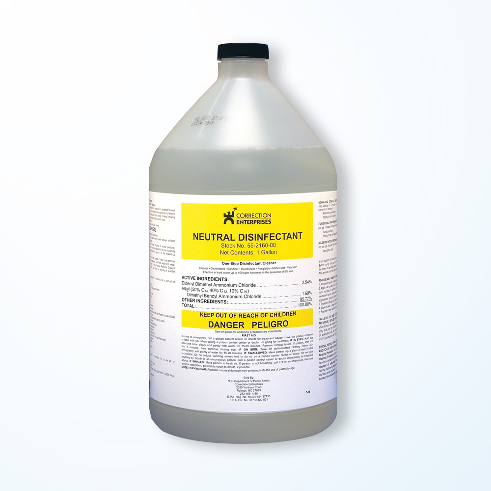 Neutral Disinfectant Correction Enterprises