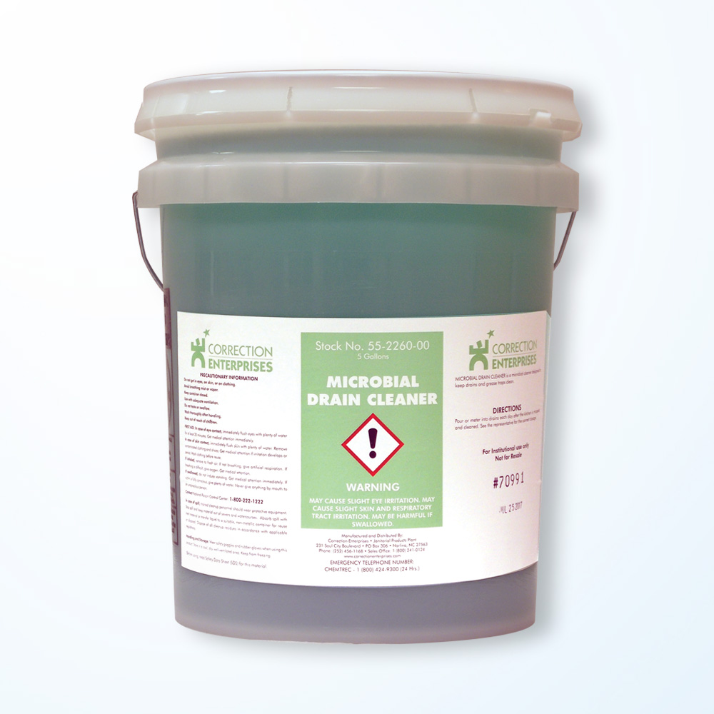 Microbial Drain Cleaner Correction Enterprises