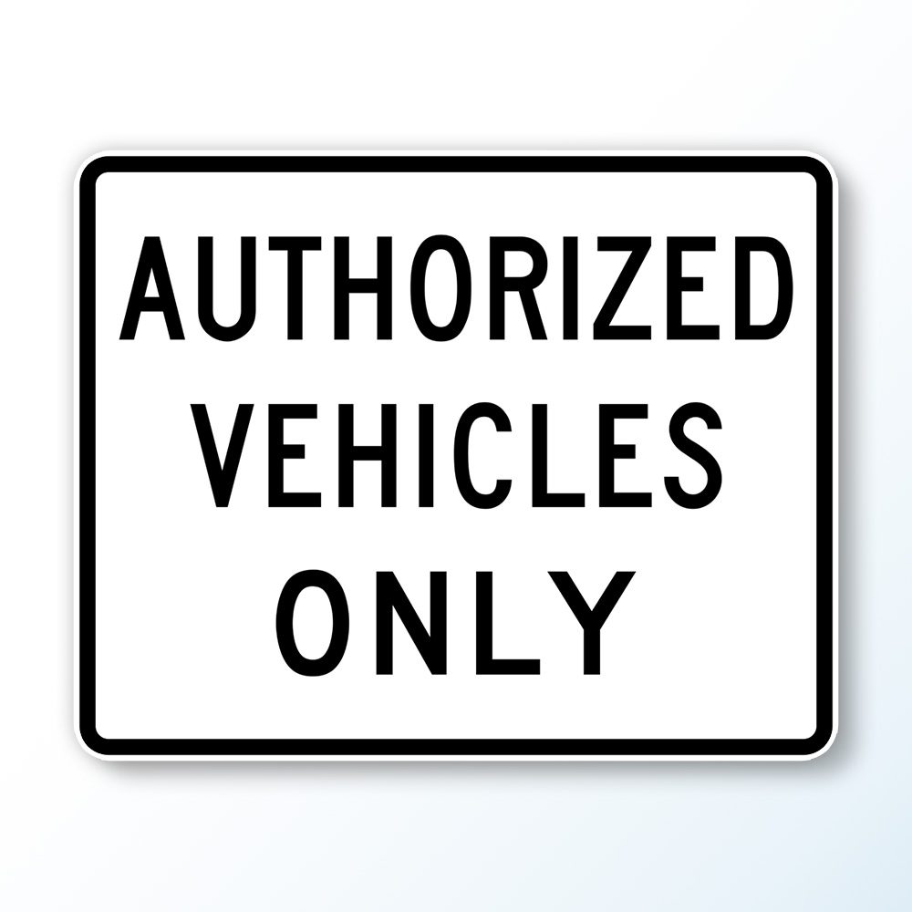 Authorized Vehicles Only Correction Enterprises