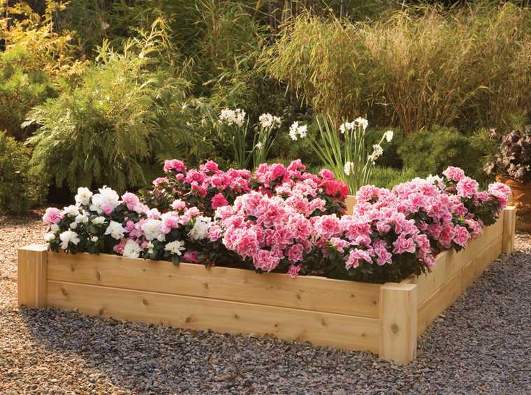 Cedar Raised Flower Beds Interesting Ideas for Home