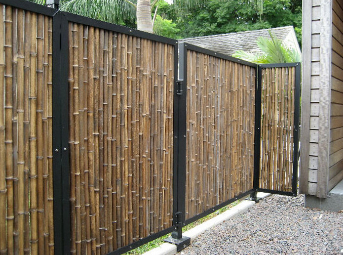 Outdoor Bamboo Privacy Screen Interesting Ideas for Home