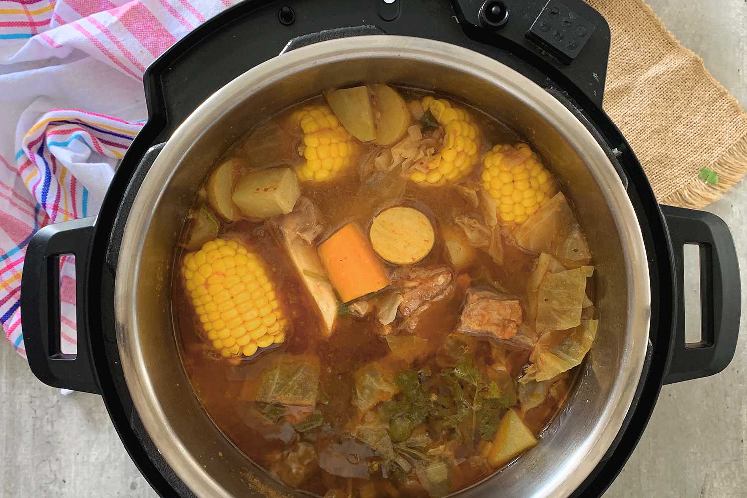 Instant Pot Caldo de Res Corrie Cooks