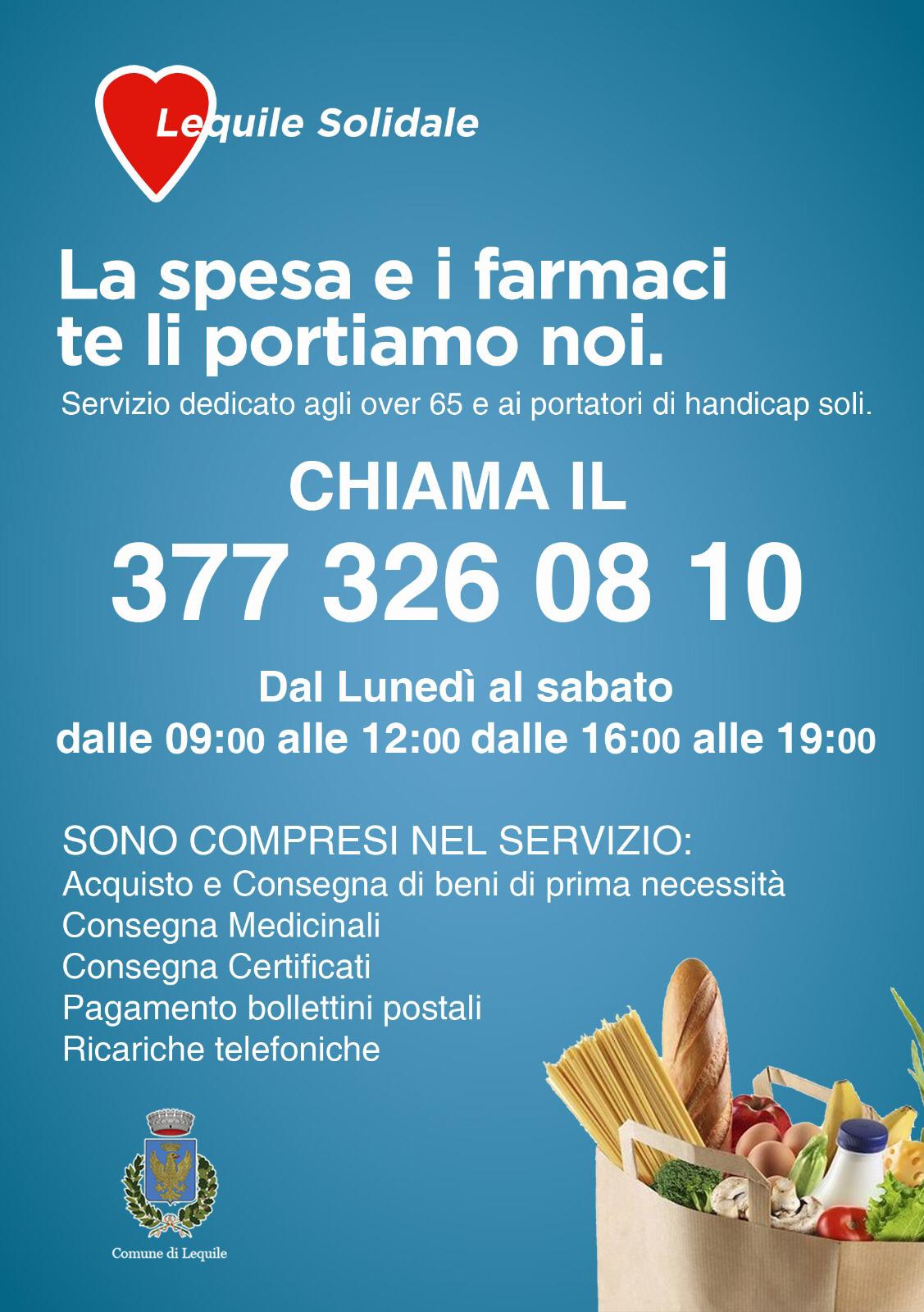 Coronavirus, al via “Lequile Solidale” Corriere Salentino Lecce