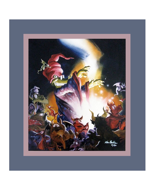 KEN MACKLIN LIMITED EDITION S/N LITHOGRAPH WIZARD eBay