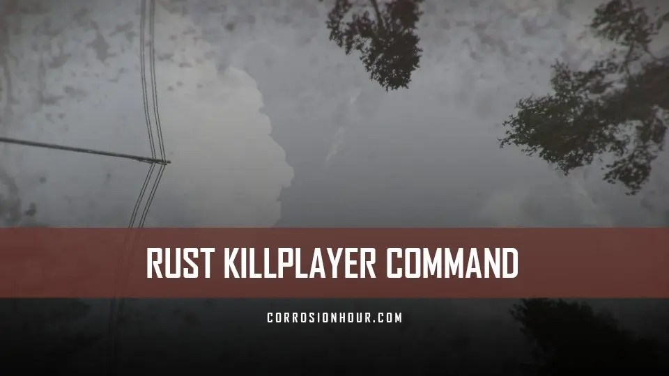 RUST Killplayer Command Admin Commands