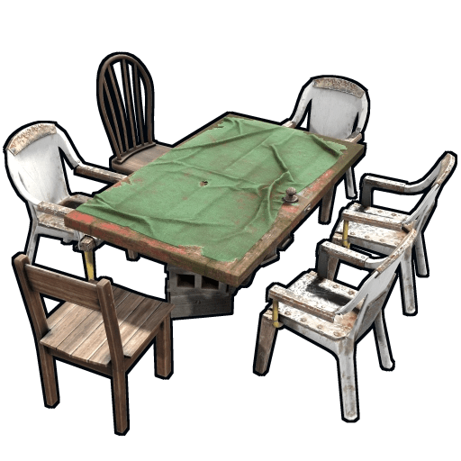 RUST Card Table Corrosion Hour